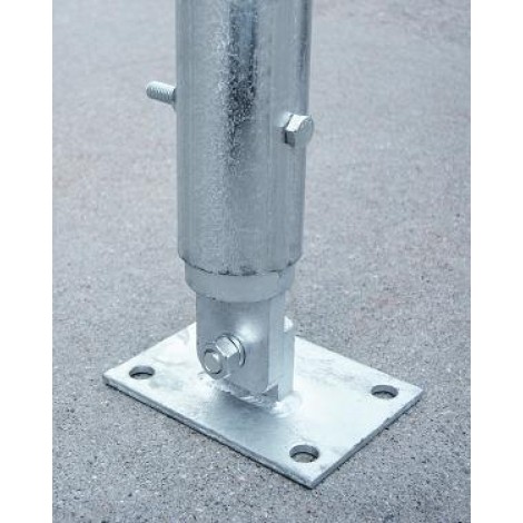 Heavy Duty Base Plates for 1.900"/2.375" OD Pipe 