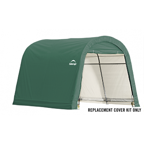ShelterLogic Replacement Cover Kit 805362 10x10x8 Round 14.5oz PVC Green