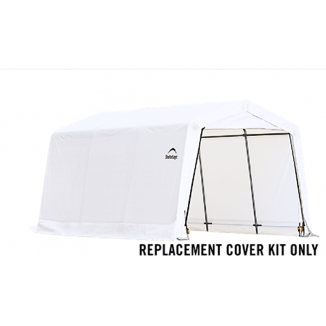 ShelterLogic Replacement Cover Kit 805446 10x15x8 Peak 14.5oz PVC White
