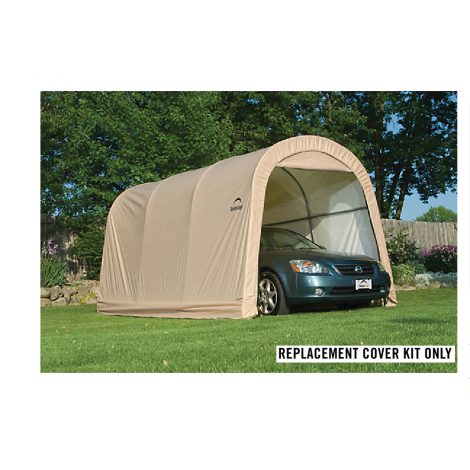 ShelterLogic Replacement Cover Kit 805418 10x15x8 Round 14.5oz PVC Tan