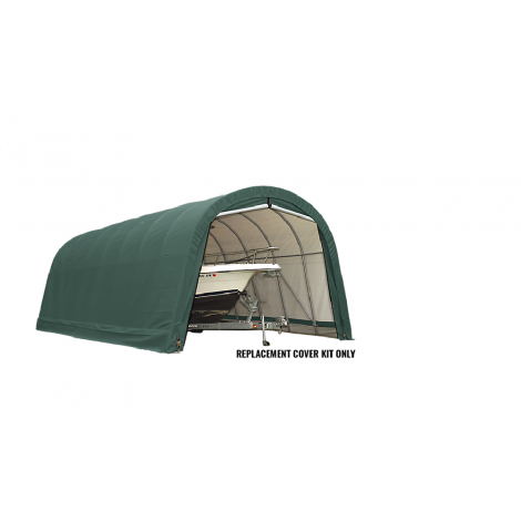 ShelterLogic Replacement Cover Kit 804550 14x32x12 Round 14.5oz PVC Green