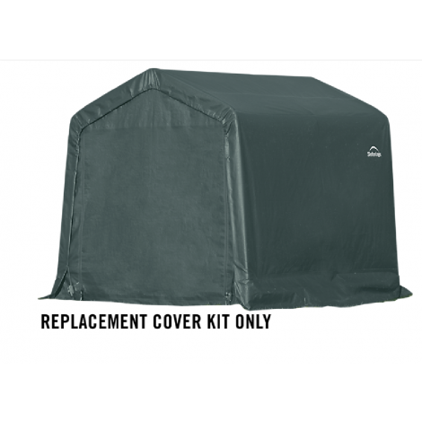 ShelterLogic Replacement Cover Kit 805338 8x8x8 Peak 14.5oz PVC Green