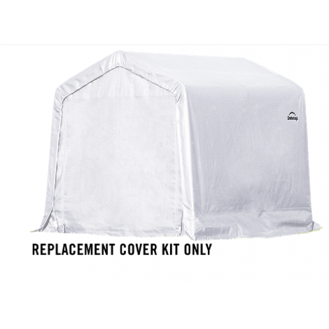 ShelterLogic Replacement Cover Kit 805350 8x8x8 Peak 14.5oz PVC White