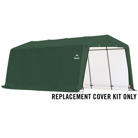 ShelterLogic Replacement Cover Kit 805498 10x20x8 Peak 21.5oz PVC Green