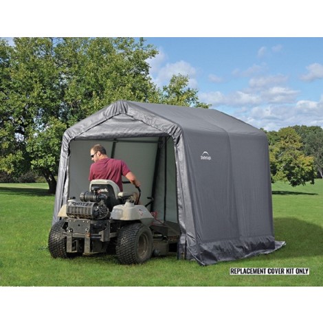 ShelterLogic Replacement Cover Kit 90503 8x8x8 Peak 7.5oz Grey