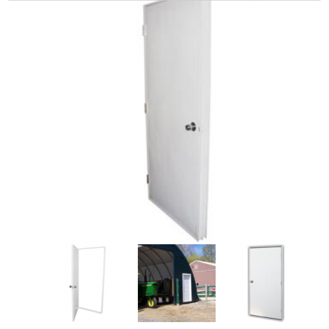 Plyco Insulated Door - 36" x 80" Standard