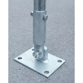 Heavy Duty Base Plates for 1.315"/1.660" OD pipe