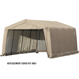 ShelterLogic Replacement Cover Kit 805158 12x16x8 Peak 14.5oz PVC Tan