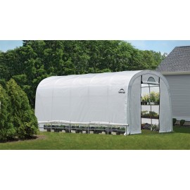 ShelterLogic 12x20x8 Round Replacement Cover Kit for GrowIt Greenhouse 70592 801451 Translucent