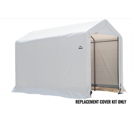 ShelterLogic Replacement Cover Kit 6x10x6.5 Peak 14.5oz PVC White