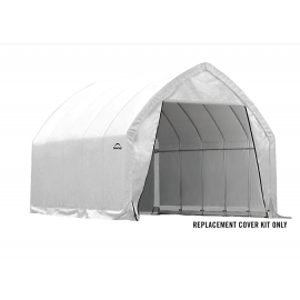 ShelterLogic Replacement Cover Kit 804830 13x20x12 Peak 14.5oz PVC White